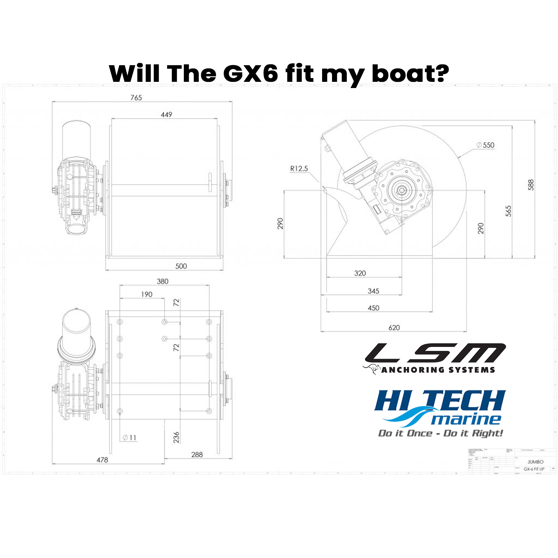 Will the Lonestar GX6 "The Jumbo" Fit my Boat?